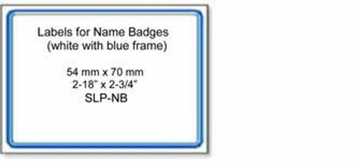 Seiko SLP620/650 2.125 x 2.75 White Name Badges SLP-NB Image 2 Seiko SLP620/650 2.125 x 2.75 White Name Badges SLP-NB Image 2