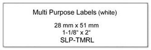 Seiko SLP620/650 1.125 x 2 White Multipurpose Labels SLP-TMRL Image 3