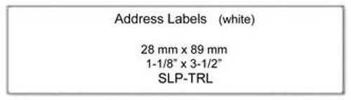 Seiko SLP620/650 1.125 x 3.5 White Address Labels SLP-TRL Image 2