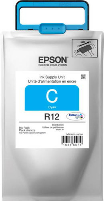 Epson R12 STANDARD CYAN INK WORKFORCE R5190/R5690 - TR12220 Image 1 Epson R12 STANDARD CYAN INK WORKFORCE R5190/R5690 - TR12220 Image 1