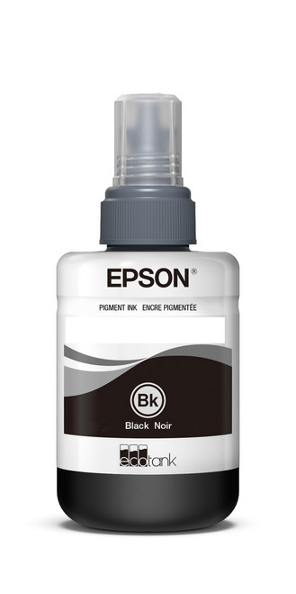 Epson WorkForce ET-16500 Dye Black 70mL Ink Bottle - Sensormatic Image 1