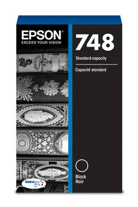 Epson WorkForce Pro 748 Standard Capacity Black Ink 2500 Page Yield Image 1 Epson WorkForce Pro 748 Standard Capacity Black Ink 2500 Page Yield Image 1