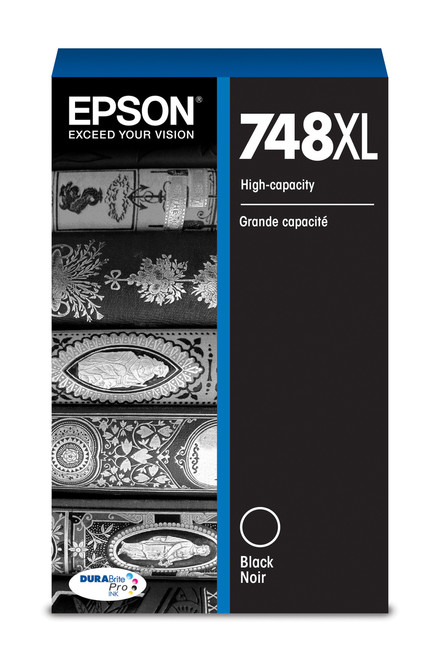 Epson WorkForce Pro 748 High Capacity Black Ink (5,000 Page Yield) Image 1