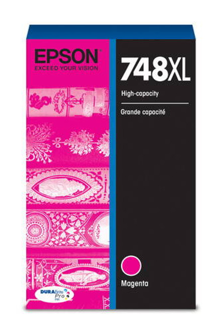 Epson WorkForce Pro 748 High Capacity Magenta Ink (4,000 Page Yield) Image 1 Epson WorkForce Pro 748 High Capacity Magenta Ink (4,000 Page Yield) Image 1