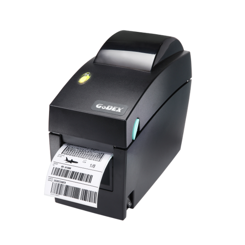 Godex DT2x 2" Direct Thermal Barcode Printer, 203 dpi, 7 ips Image 1