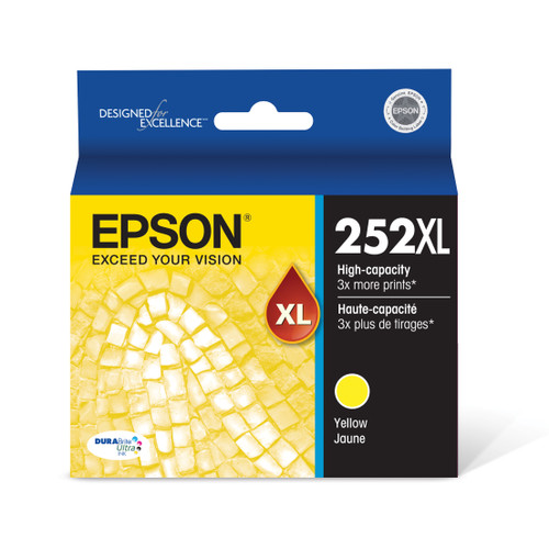 Epson DURABrite??  Ultra Ink  T252XL High-capacity Yellow ink cartridges Image 1
