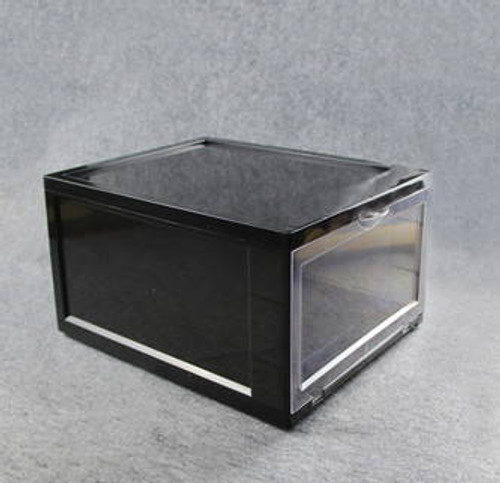Black Shoe Storage Box  | Display Box | 2 pack Image 2 Black Shoe Storage Box  | Display Box | 2 pack Image 2