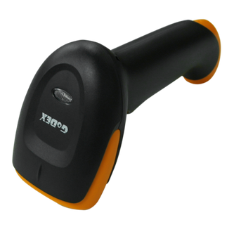 GS220 Laser 1D Scanner USB | Rubberized contact points Image 1