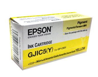 Epson GP-C831 Yellow Ink Cartridge GJIC5[Y] Image 2