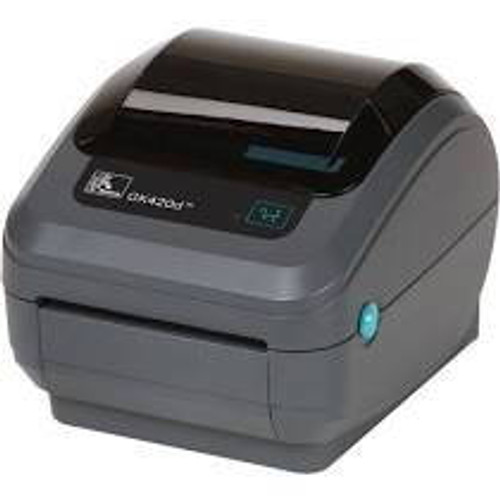 Zebra GK420T 203 dpi Desktop Thermal Transfer Label Printer 4\"/Ethernet/Dispenser Image 1 Zebra GK420T 203 dpi Desktop Thermal Transfer Label Printer 4\"/Ethernet/Dispenser Image 1