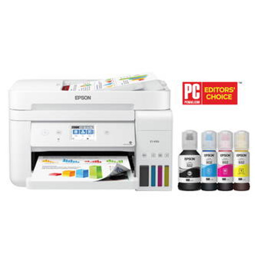 Epson EcoTank ET-4760 All-in-One Cartridge-Free Supertank Printer - White Image 6 Epson EcoTank ET-4760 All-in-One Cartridge-Free Supertank Printer - White Image 6