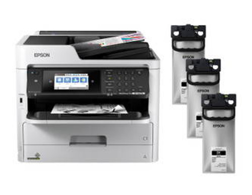 Epson WorkForce Pro WF-M5799 Monochrome MFP  Supertank Printer Image 1