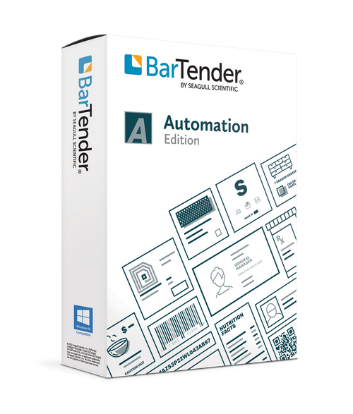 BarTender 2021 Automation: Application License + 3 Printers (3 Year of Maintenance)