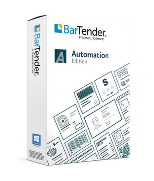 BarTender Automation: Application License + 20 Printers (3 Year Maintenance) Image 1