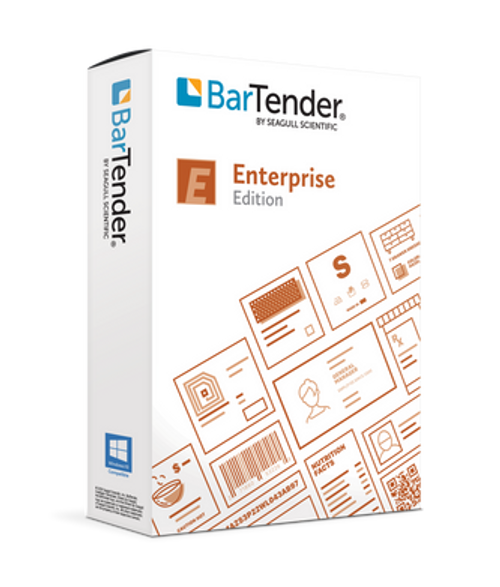 BarTender Enterprise: Application License + 3 Printers Image 1