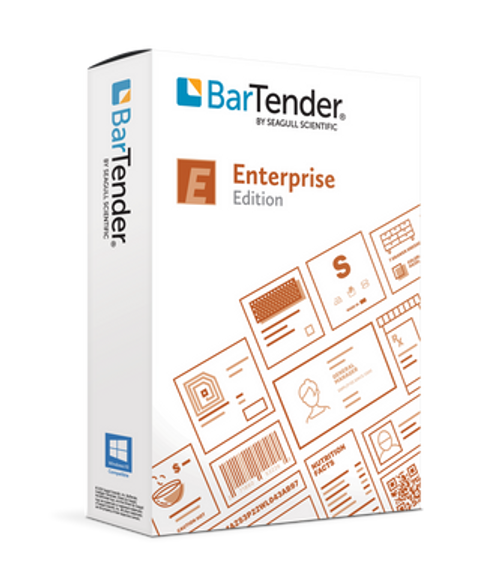 BarTender Enterprise: Application License + 10 Printers Image 1