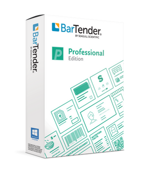 BarTender 2021 Professional: Application License + 2 Printers Image 1