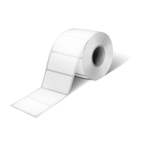 Thermal Transfer 4" x 2" Glossy Polyester (UL Certified) Labels 750/Roll - 1.5" Core | 4" OD