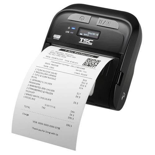 TSC TDM-30 3.0" 203 dpi 4 ips Linerless Mobile Direct Thermal Label Printer 99-083A501-1051 Image 1