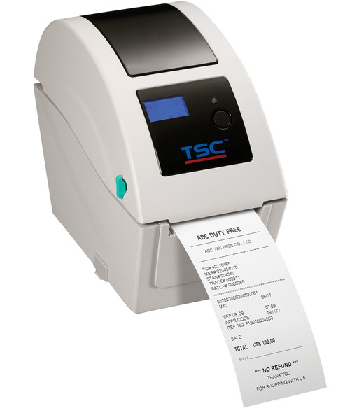 TSC TDP-225W 2.0" 203 dpi 5 ips Wristband Direct Thermal Label Printer 99-039A002-0301 Image 1