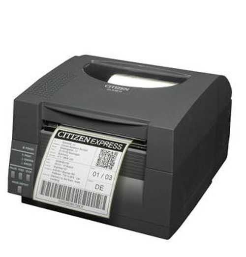 Citizen CL-S531II-EPWSUBK Barcode Printer | CL-S531 TypeII, DT, 203DPI w/ Premium LAN, WIFI Short Range, Gray Image 1 Citizen CL-S531II-EPWSUBK Barcode Printer | CL-S531 TypeII, DT, 203DPI w/ Premium LAN, WIFI Short Range, Gray Image 1