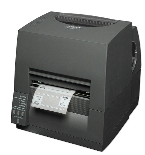 Citizen CL-S631II-EPWSUBK Barcode Printer | CL-S631 TypeII, DT, 203DPI w/ Premium LAN, WIFI Short Range, Gray