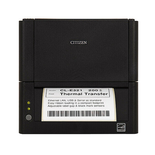 Citizen CL-E331XUBNNA Barcode Printer | CL-E300, TT, 300 DPI, USB, LAN & Serial, BK Image 1