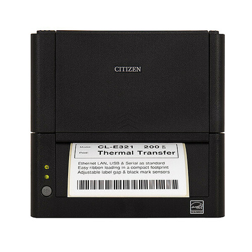 Citizen CL-E331XUBNNA Barcode Printer | CL-E300, TT, 300 DPI, USB, LAN & Serial, BK