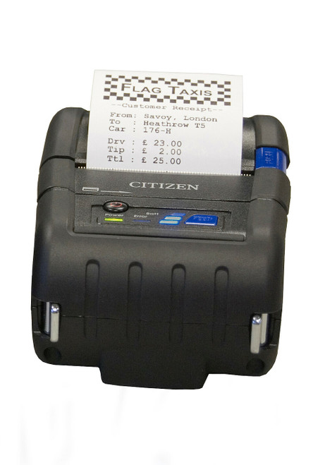 Citizen CMP-20IIBTIUZ Bluetooth 2-inch Mobile Receipt Printer | CMP-20iiB with Serial/USB/BT iOS | ZPL II