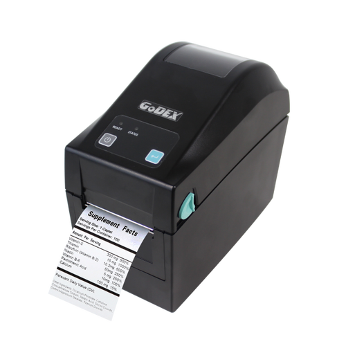 Godex DT230 2-Inch Wide 300 dpi - 5 IPS Desktop Direct Thermal Printer with USB - RS232 - LAN | 011-D23E01-000 Godex DT230 2-Inch Wide 300 dpi - 5 IPS Desktop Direct Thermal Printer with USB - RS232 - LAN | 011-D23E01-000