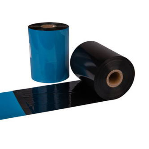Zebra 8.66\" x 1968 ft US310 Black UL Approved Resin Thermal Transfer Ribbon - 6 Rolls Image 2
