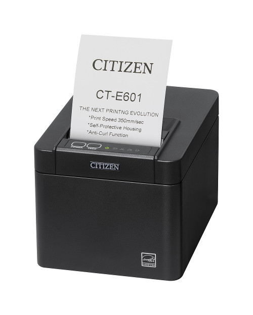 Citizen CT-E601BTUBK POS Printer | Thermal POS, CT-E601, USB, Bluetooth, BK Image 1