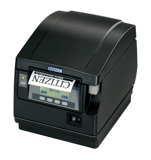 Citizen CT-S851IIS3ETUBKP POS Printer | Thermal POS, CT-S800 Type II, Front Exit, LAN(XML)-ETH, BK
