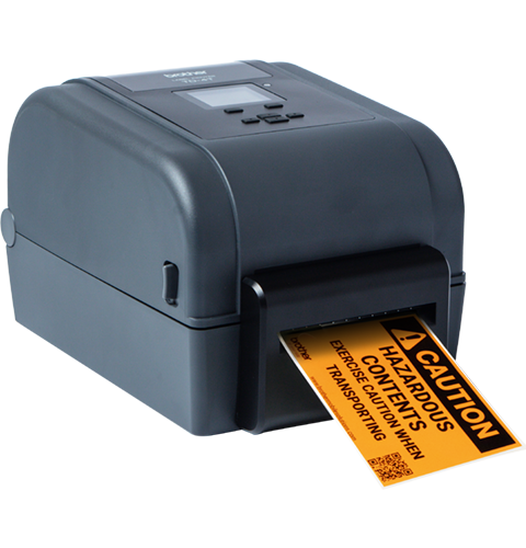 Brother TD4750TNWBCS 4-In 300 dpi, 6 ips WIFI Safety Sign & Facility ID Label Printer with Cutter