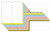 Jewelry Labels TT364 Poly-LAM White High Gloss Thermal Transfer Tags 1” Core / 4000/carton