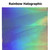 Inkjet Rainbow Holographic Labels