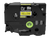 Brother HGe-S6515PK | 1" Tape (24mm) Black on Yellow Laminated Tape | HGeS6515PK