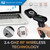 Adesso NUSCAN2700R | 2D Wireless HandHeld Barcode Scanner ADE-NUSCAN2700R DurafastLabel.ca