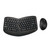 Adesso WKB-1150CB | WIRELESS ERGO MINI KEYBOARD&MOUSE COMBO