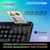 Adesso EASYTOUCH-130SB | Full Sized Wired Mechanical Keyboard With Smart Card Reader ADE-EASYTOUCH-130SB DurafastLabel.ca
