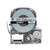 224SMPX 1" Silver Matte Polyester Label PX Tape Image 2