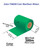 Zebra 4.33\" x 984 feet GREEN 3405C TDM200 Wax/Resin Colour Ribbon with Ink OUT | 24/Ctn Image 1