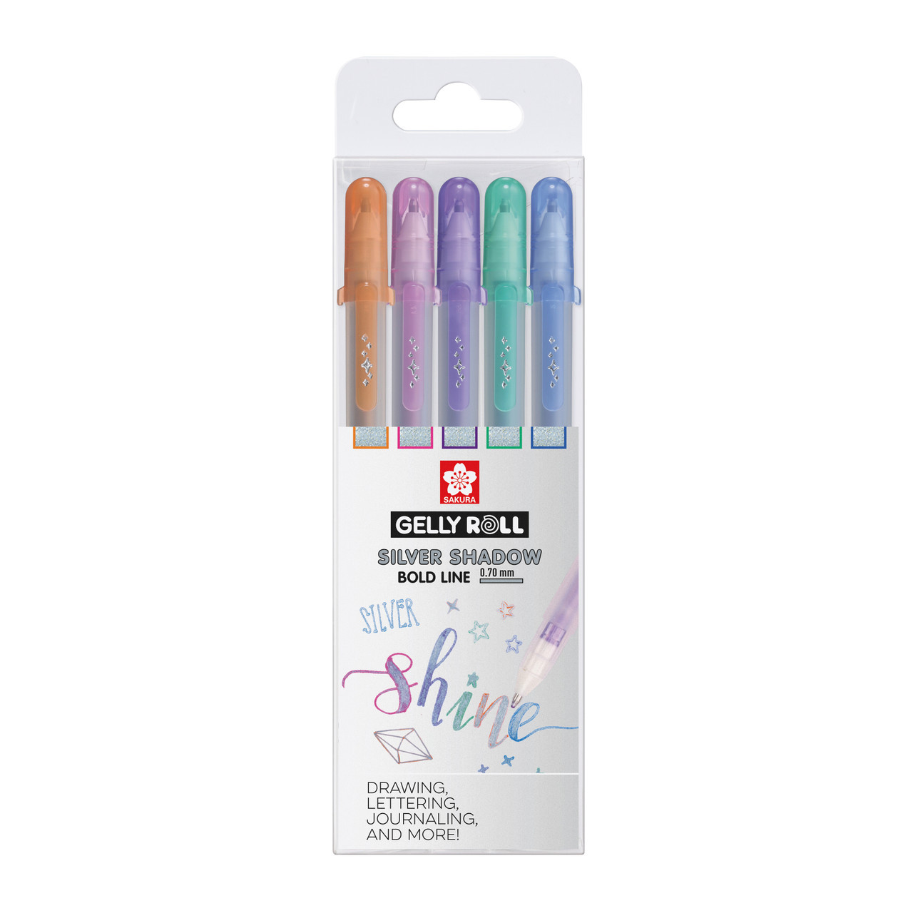 Gelly Roll Silver Shadow Set 5