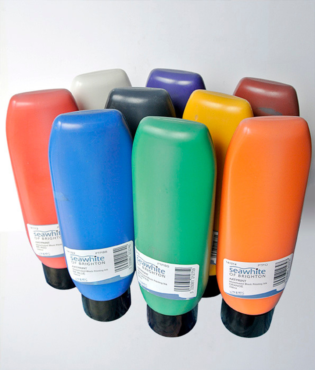 Block Printing Ink Brilliant Blue 300ml tube iartsupplies