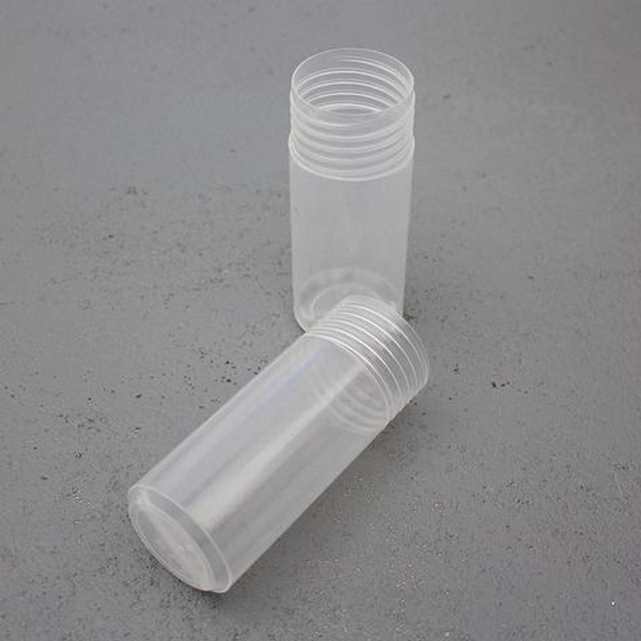 4 x plastic aprox.38" clear Tube for Transport of Posters & Documents 