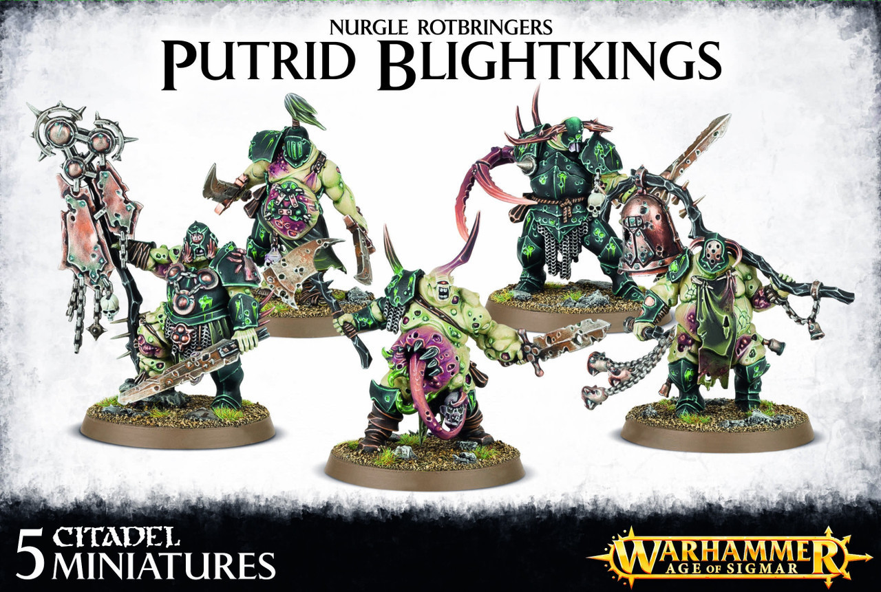 NURGLE ROTBRINGERS PUTRID BLIGHTKINGS - iartsupplies