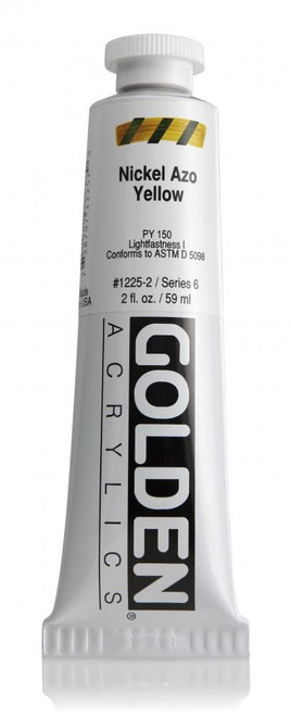 Heavy Body Acrylic - 148ml Tube -  Nickel Azo Yell VI