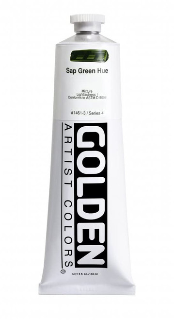 Heavy Body Acrylic - 148ml Tube -  Sap Green Hue IV