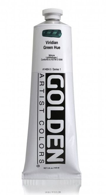 Heavy Body Acrylic - 148ml Tube -  Viridian Green Hue I