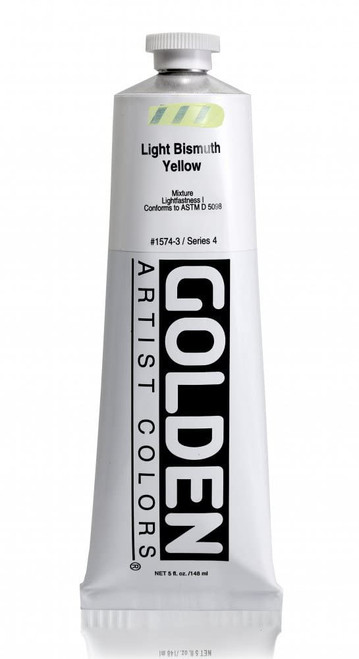 Heavy Body Acrylic - 148ml Tube -  Light Bismuth Yellow IV